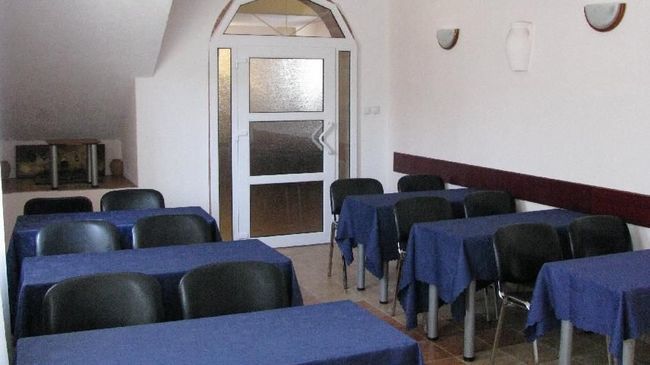 سكوبجي Hotel Vergina المطعم الصورة